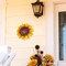 Set of 3 Metal Sunflower Wall Decor – 9" Handmade Flower Art for Indoor & Outdoor